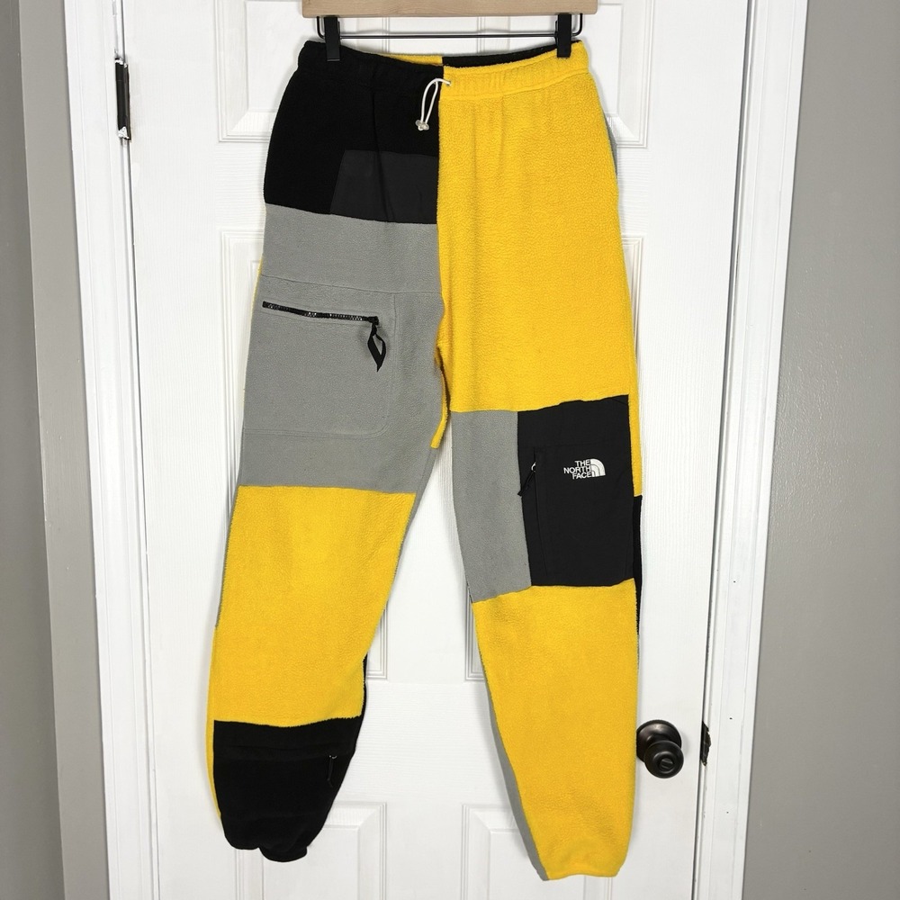 Frankie Collective Upcycled Recycled The North Face Patchwork Fleece Pants Small